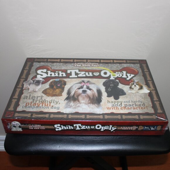 3/$55❤️new sealed🐾🐕Shih Tzu-Opoly🐕🐾Dog-Themed Family Board Game🐾🐕 - Picture 9 of 10